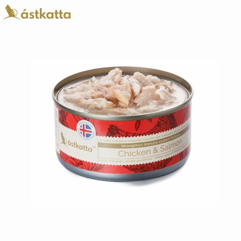 astkatta 冰島主食無穀貓罐 80g 健康低脂主食貓罐 貓咪罐頭 無卡拉膠 無防腐劑 無味精 無色素 貓食品 罐罐