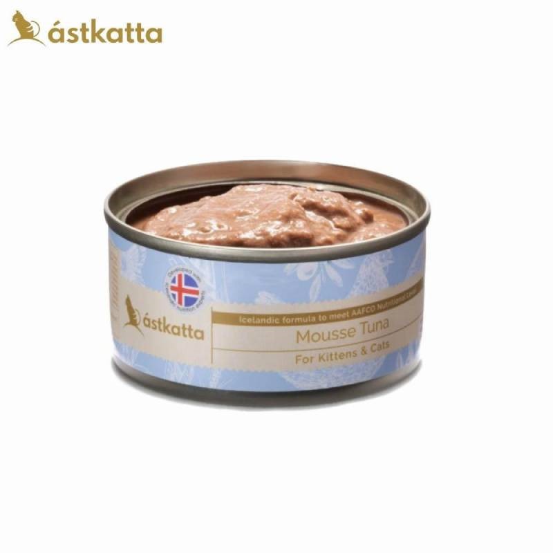 astkatta 冰島主食無穀貓罐 80g 健康低脂主食貓罐 貓咪罐頭 無卡拉膠 無防腐劑 無味精 無色素 貓食品 罐罐