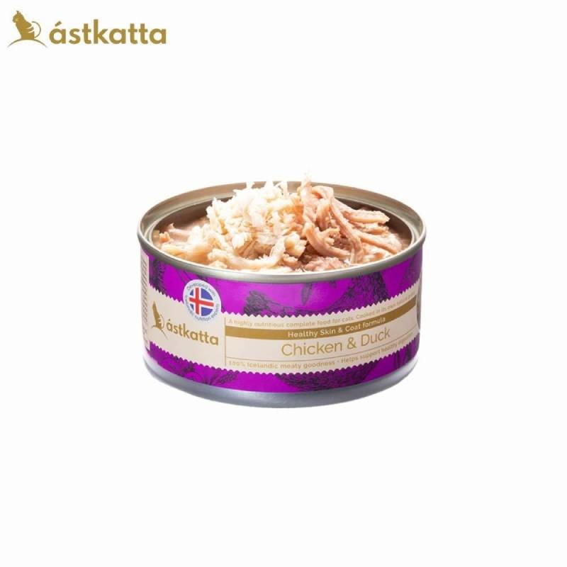 astkatta 冰島主食無穀貓罐 80g 健康低脂主食貓罐 貓咪罐頭 無卡拉膠 無防腐劑 無味精 無色素 貓食品 罐罐