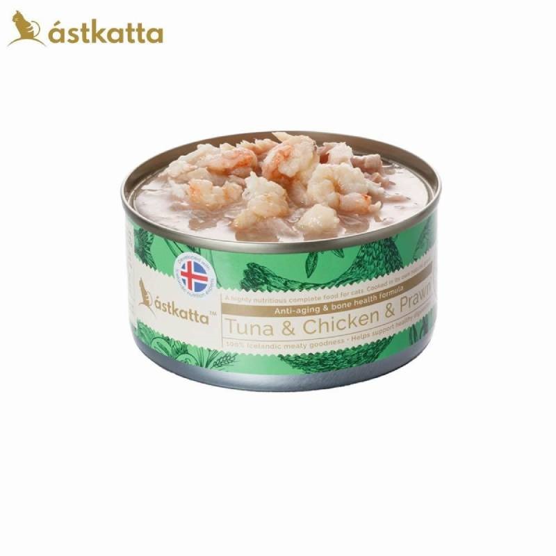 astkatta 冰島主食無穀貓罐 80g 健康低脂主食貓罐 貓咪罐頭 無卡拉膠 無防腐劑 無味精 無色素 貓食品 罐罐