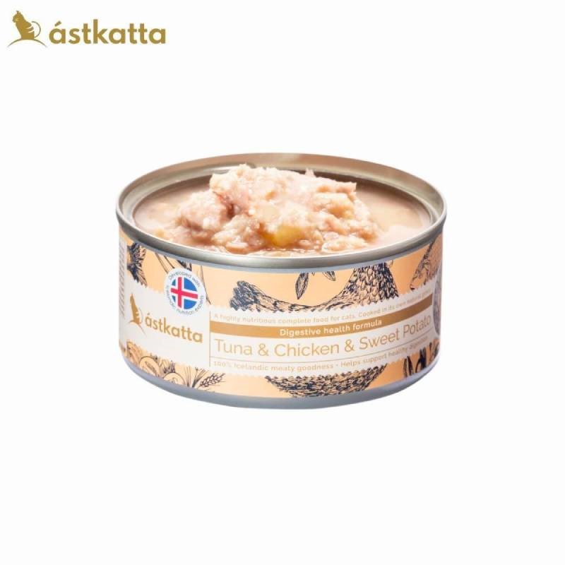 astkatta 冰島主食無穀貓罐 80g 健康低脂主食貓罐 貓咪罐頭 無卡拉膠 無防腐劑 無味精 無色素 貓食品 罐罐
