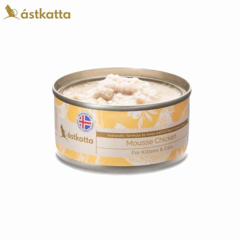 astkatta 冰島主食無穀貓罐 80g 健康低脂主食貓罐 貓咪罐頭 無卡拉膠 無防腐劑 無味精 無色素 貓食品 罐罐