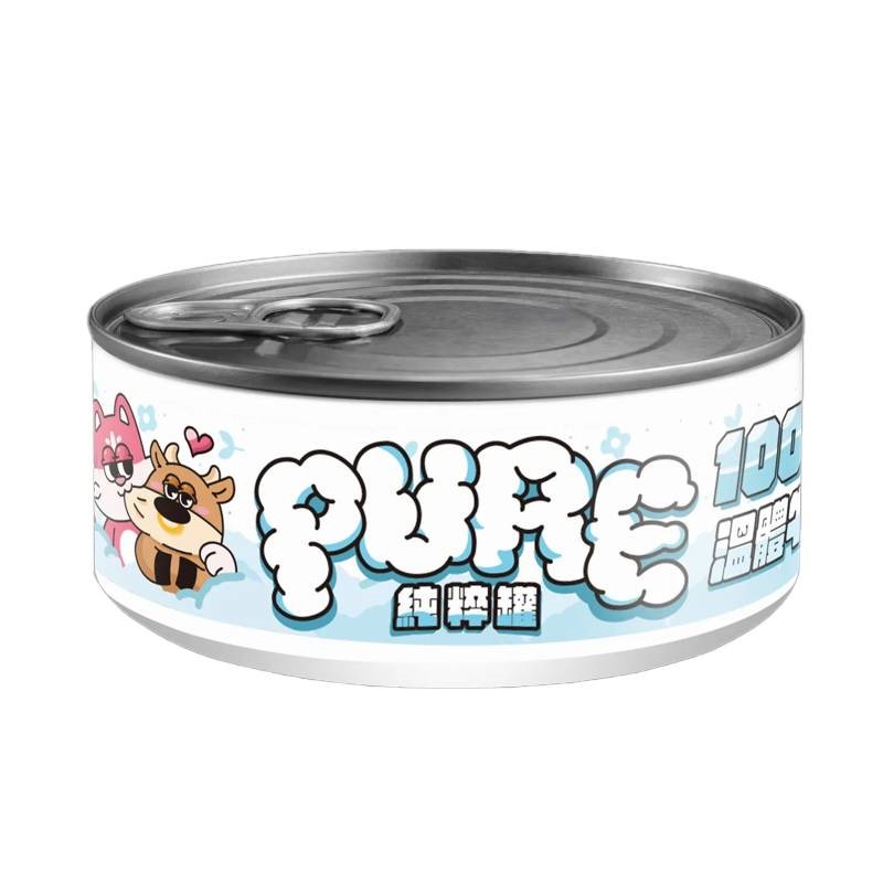 沙發馬鈴薯 Pure純粹主食罐 貓用 80g 溫體肉罐 貓主食罐 貓罐 貓濕食 罐頭 貓糧 無穀 0添加