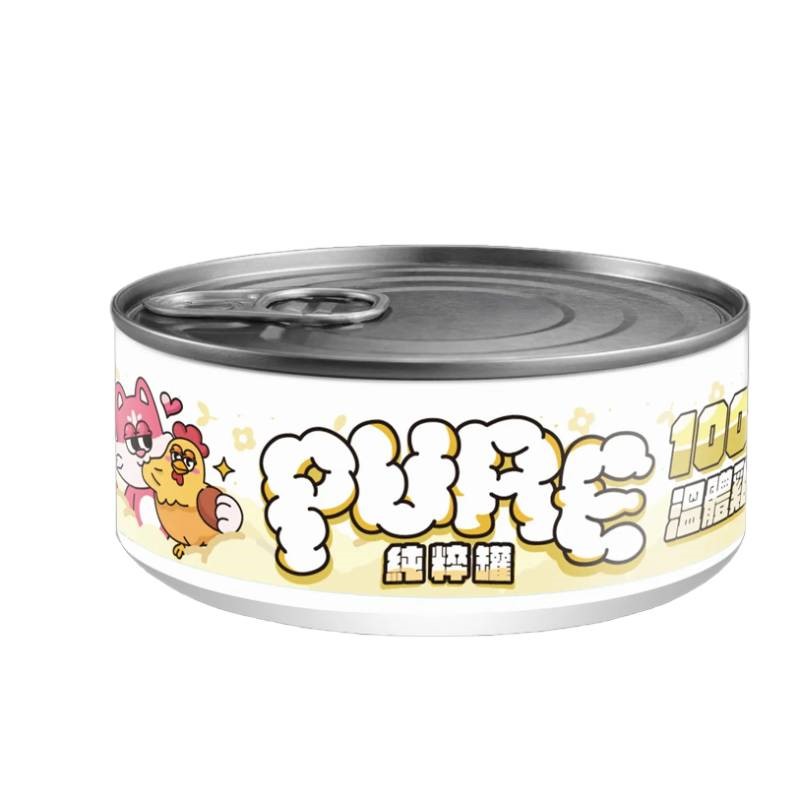沙發馬鈴薯 Pure純粹主食罐 貓用 80g 溫體肉罐 貓主食罐 貓罐 貓濕食 罐頭 貓糧 無穀 0添加
