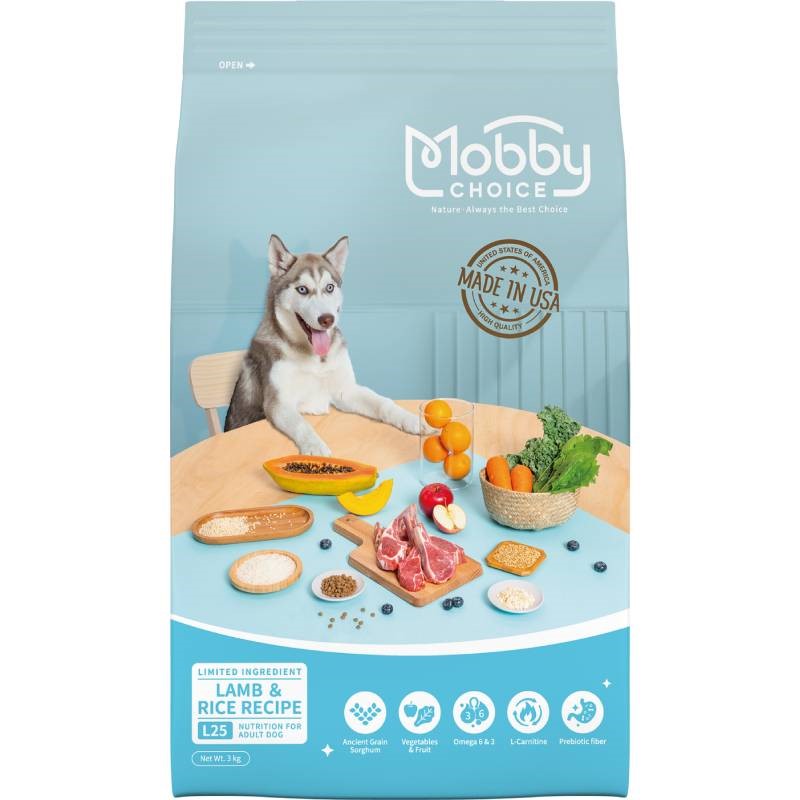 Mobby 莫比新版狗飼料 狗飼料 乾糧 狗糧 無穀 飼料 莫比狗