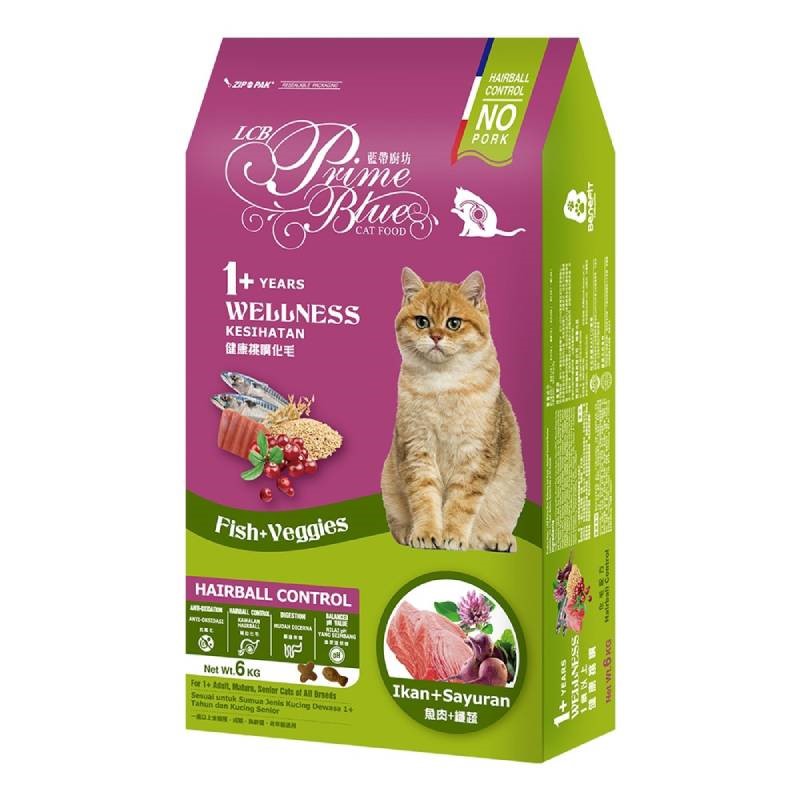 LCB藍帶廚坊 健康挑嘴貓糧 貓飼料 乾糧 化毛 挑嘴貓糧 貓食