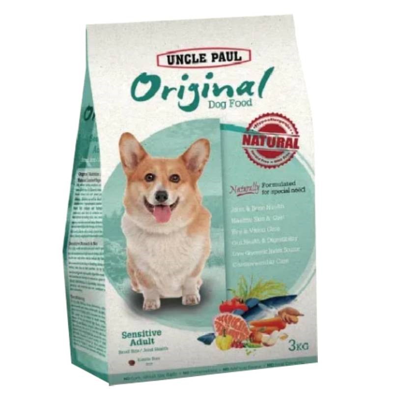 保羅叔叔 田園生機狗食 UNCLE PAUL 全系列 狗糧 狗飼料 幼犬 全齡犬 抗老 消化道 短鼻犬