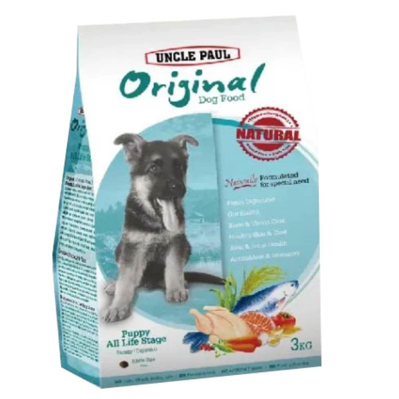 保羅叔叔 田園生機狗食 UNCLE PAUL 全系列 狗糧 狗飼料 幼犬 全齡犬 抗老 消化道 短鼻犬