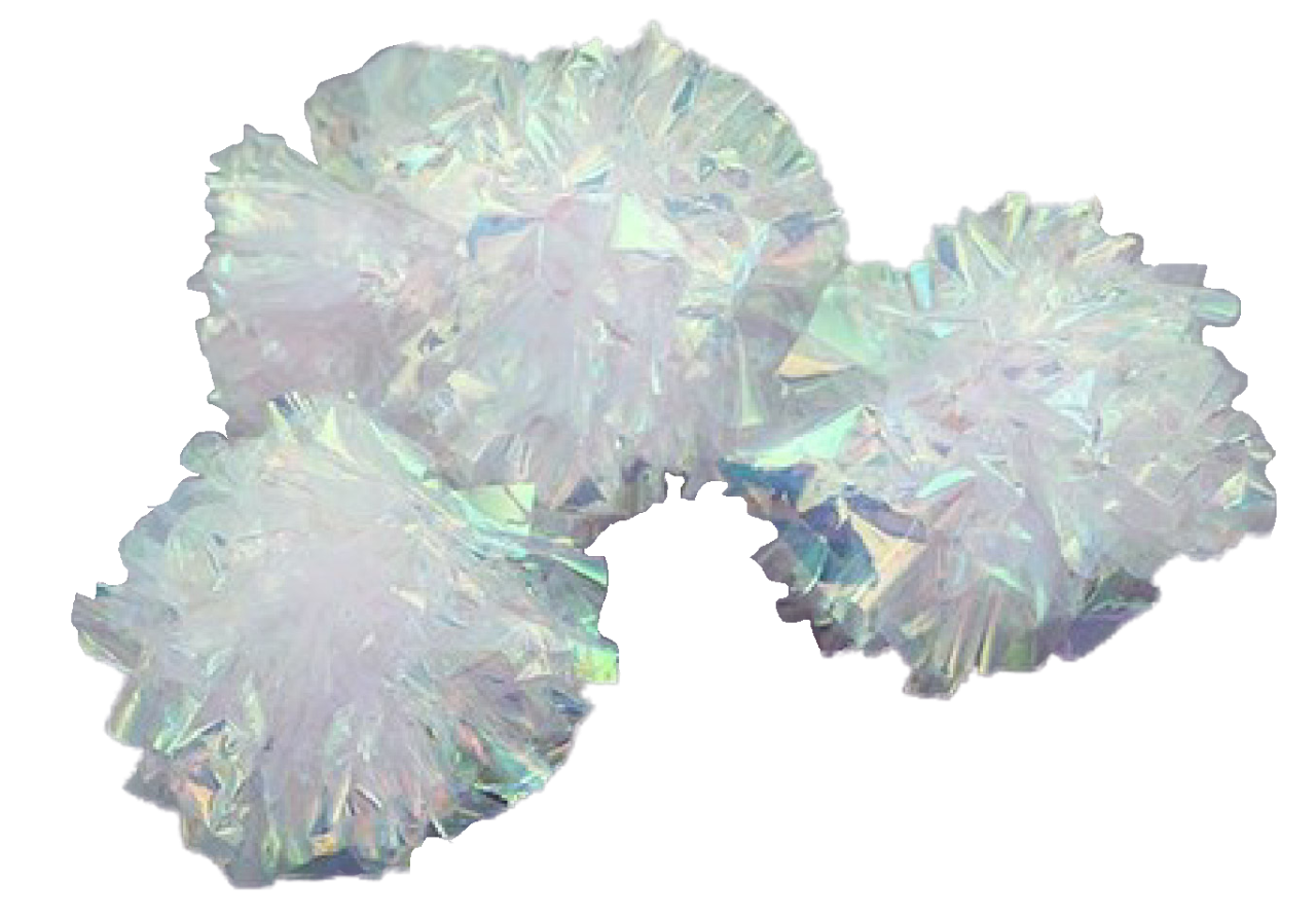 手做水晶響紙球 彩紙球 紙花球 寵物玩具