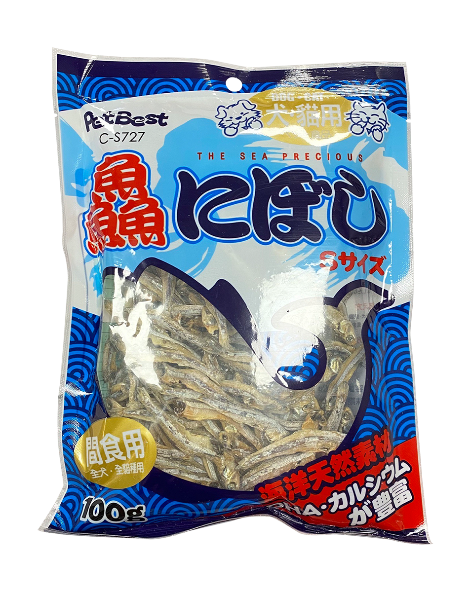 Pet Best 新鮮廚房天然丁香魚 魚乾 小魚乾 丁香魚乾 狗狗零食 貓咪零食 天然零食 鮮魚乾