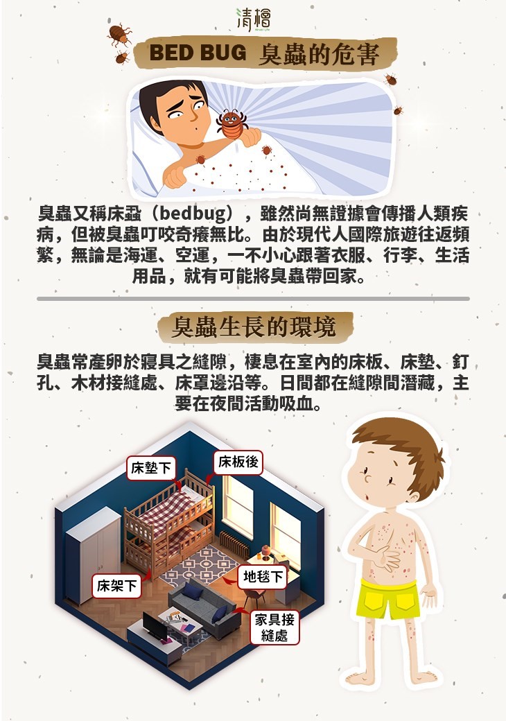 衣物防臭蟲(床蝨)噴霧300ml Hinoki Life 清檜 衣物 臭蟲 床蝨 噴霧 超級臭蟲