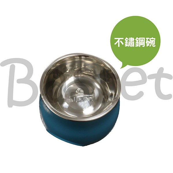 SUPER休普寵物碗 高身健康碗 寵物專用碗 不銹鋼碗 狗碗 貓碗 高腳碗