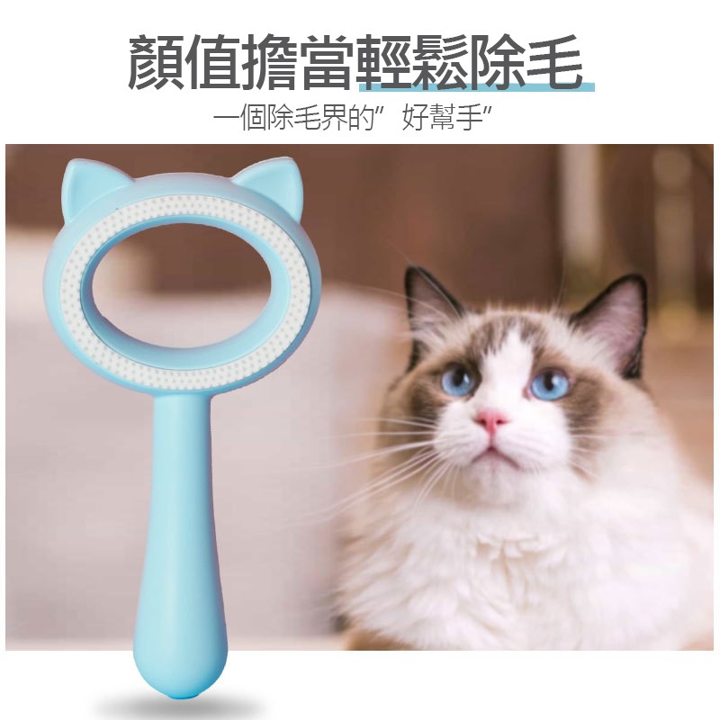 雙面寵物按摩除毛梳 寵物梳子 除毛梳 理毛 長短毛適用 兩面通用 快速除毛 貓狗