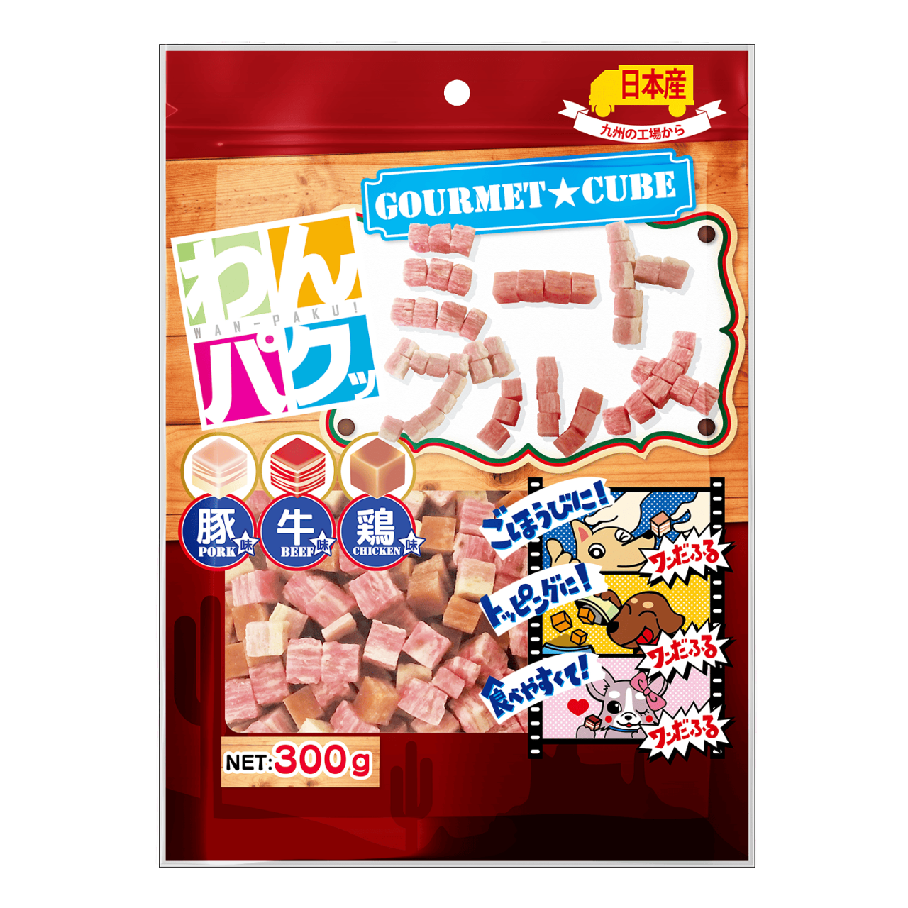 Q-Pet 巧沛 寵物零食系列 愛情 熟成系列 口福 狗 零食 犬 日本製造 原裝進口 犬貓零食 雞肉 牛肉 肉乾 細條