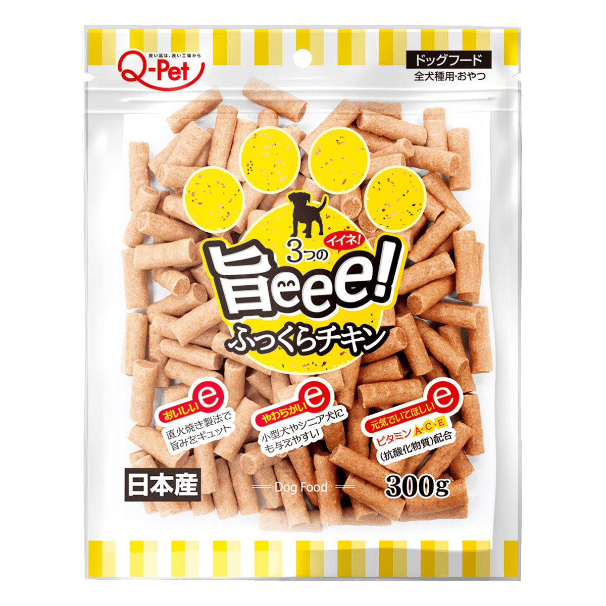 Q-Pet 巧沛 寵物零食系列 愛情 熟成系列 口福 狗 零食 犬 日本製造 原裝進口 犬貓零食 雞肉 牛肉 肉乾 細條