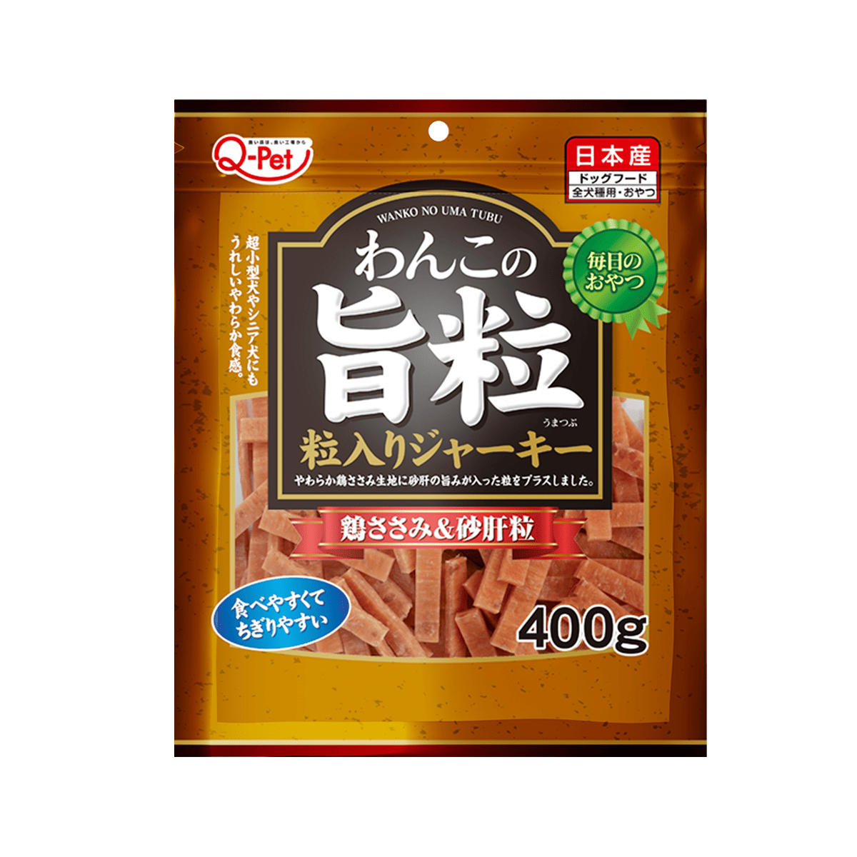Q-Pet 巧沛 寵物零食系列 愛情 熟成系列 口福 狗 零食 犬 日本製造 原裝進口 犬貓零食 雞肉 牛肉 肉乾 細條