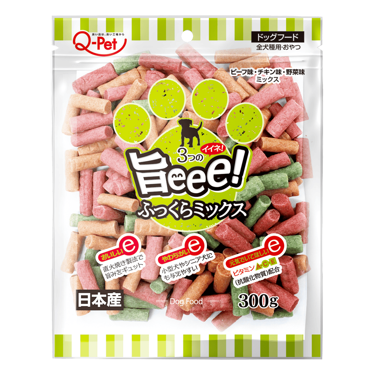 Q-Pet 巧沛 寵物零食系列 愛情 熟成系列 口福 狗 零食 犬 日本製造 原裝進口 犬貓零食 雞肉 牛肉 肉乾 細條