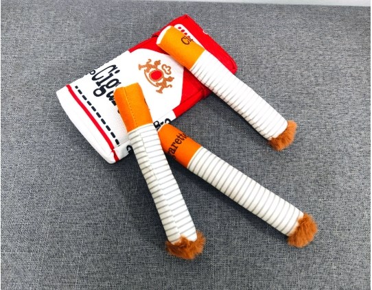狗狗磨牙發聲玩具-菸盒 寵物玩具 仿真玩具 毛絨玩具 耐抓 耐咬 磨牙 磨牙玩具 狗玩具 潔牙玩具 造型狗玩具 啾啾玩具
