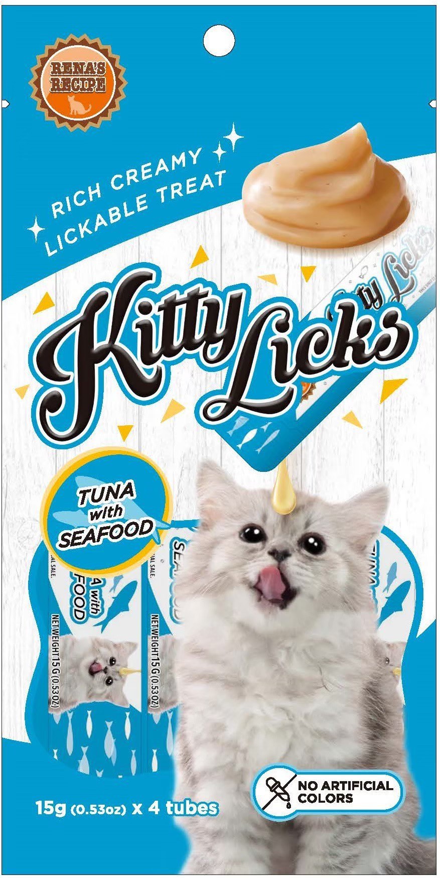 Kitty Licks甜甜貓肉泥 7種口味 肉泥條 零食 點心 單條15g 肉泥 貓食