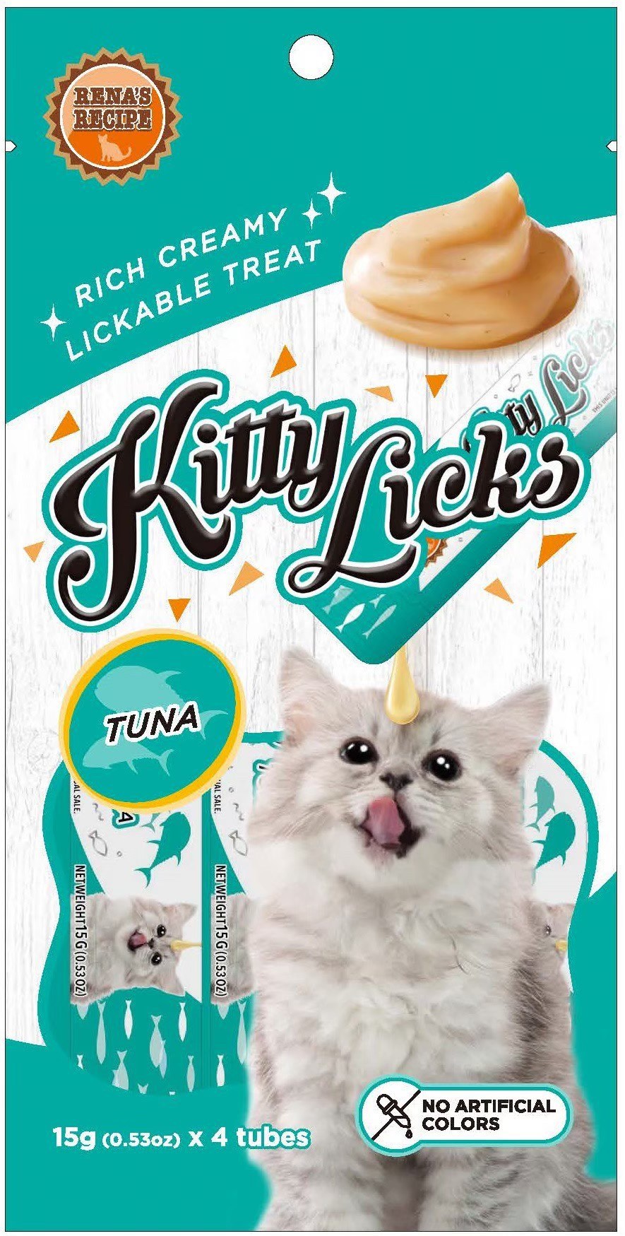 Kitty Licks甜甜貓肉泥 7種口味 肉泥條 零食 點心 單條15g 肉泥 貓食
