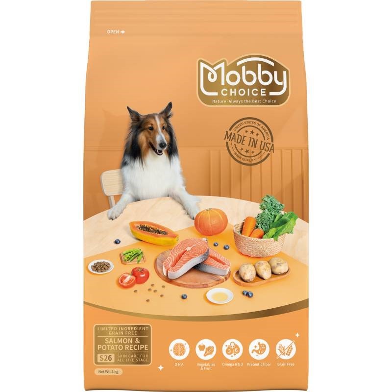 寵物部長 飼料優惠 c27  7.5KG 宅配免運 售完為止 Mobby 莫比新版狗飼料 狗飼料 乾糧 狗糧 無穀 飼料 莫比狗 