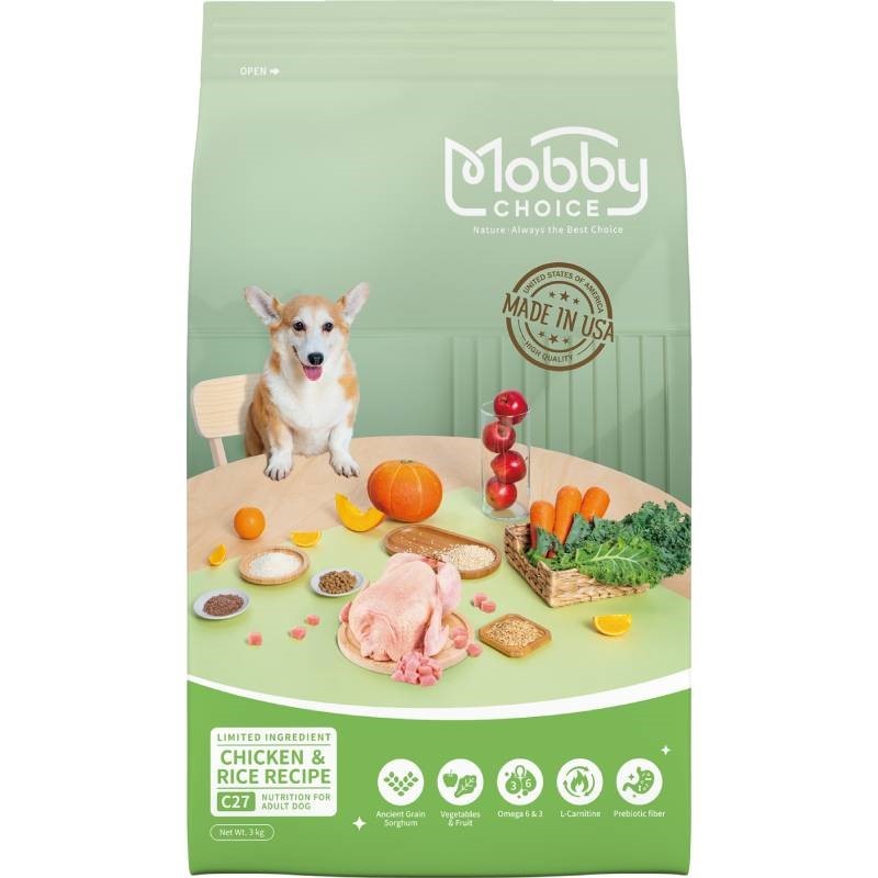 寵物部長 飼料優惠 c27  7.5KG 宅配免運 售完為止 Mobby 莫比新版狗飼料 狗飼料 乾糧 狗糧 無穀 飼料 莫比狗 